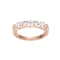 White Cubic Zirconia 18k Rose Gold Over Sterling Silver Ring 2.03ctw