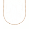 18k Rose Gold Over Silver Oval Chain Necklace-24"