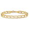 14K Yellow Gold Polished Link Bracelet