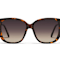 Quay Ever After Tortoise Square Frame / Smoke Lenses Sunglasses