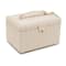 Caroline Medium Jewelry Box Ivory By Wolf