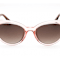 Kate Spade Tamara Pink and Tortoise Cat Eye Frame / Brown Lenses Sunglasses