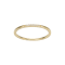 White Cubic Zirconia 18k Yellow Gold Over Sterling Silver Ring 0.05ctw