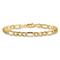 14k Yellow Gold 5.75mm Figaro Link Bracelet