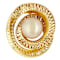 Golden South Sea Pearl Pendant In 18K Gold Over Sterling Silver