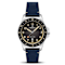 Dominatore Del Mare Bandiera Black Dial White Bezel Blue Stainless Steel
Band Japan Quartz Watch