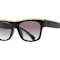 Chanel Black with Gold Branding Detail Square Frame / Gray Gradient
Lenses Sunglasses