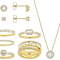 8-piece Jewelry Gift Set In Gold Tone