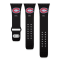 Gametime NHL Montreal Canadiens Black Silicone Apple Watch Band (38/40mm
M/L). Watch not included.