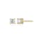 Moissanite 14k Yellow Gold Over Silver Stud Earrings 0.20ctw DEW