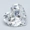 1.51ct Natural White Diamond Heart Shape, D Color, IF Clarity, GIA Certified