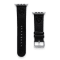 Gametime MLB Milwaukee Brewers Black Leather Apple Watch Band (42/44mm
M/L). Watch not included.