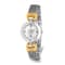 Charles Hubert Two-tone Stainless Steel Wire Bangle Silver Dial Watch