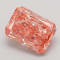 1.34ct Vivid Pink Radiant Cut Lab-Grown Diamond VVS2 Clarity IGI Certified