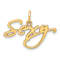 10K Yellow Gold Sexy Charm