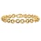 14K Yellow Gold Polished Fancy Infinity Link Bracelet