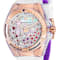 Technomarine Cruise Dream 40mm White Dial Rose Bezel White and Purple
Silicone Strap Quartz Watch
