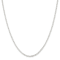 Sterling Silver 2.1mm Flat Anchor Chain Necklace