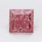 1.05ct Vivid Pink Princess Cut Lab-Grown Diamond SI1 Clarity IGI Certified
