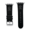 Gametime New Orleans Saints Leather Band fits Apple Watch (42/44mm S/M
Black). Watch not included.