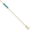 14K Yellow Gold White Mother of Pearl and Teal Color Bar 7-inch Bracelet