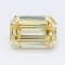 1.11ct Intense Yellow Emerald Cut Lab-Grown Diamond SI1 Clarity IGI Certified