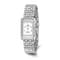 Ladies Charles Hubert Solid Stainless Steel White Dial 20x25mm Watch