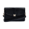 Mimi Black Crossbody Bag with Wristlet