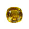 Orange Sapphire Loose Gemstone 8.4mm Cushion 3.12ct