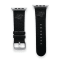 Gametime Carolina Panthers Leather Band fits Apple Watch (42/44mm S/M
Black). Watch not included.