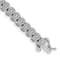 Rhodium Over 14k White Gold Diamond Bracelet