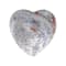 Madagascar Ocean Jasper 40x20mm Puffed Heart Carving