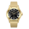 Oceanaut Women's Rayonner Black Dial, Black Bezel, Yellow Stainless
Steel Watch