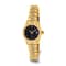 Ladies Charles Hubert IP-plated Black Dial Watch
