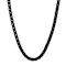 Robert Alton Men's Box Link Chain Necklace 4mmIn Stainless Steel 24 Inch
