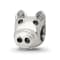 Sterling Silver Pig Bead