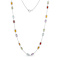 Multi-Gem 14k White Gold 18" Necklace 14.40ctw