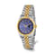 Mens Charles Hubert Two-tone Stainless Steel Blue Dial Watch