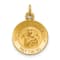 14K Yellow Gold Our Lady of Perpetual Help Medal Charm