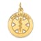14k Yellow Gold Medium PARAMEDIC Medical Pendant
