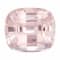 Peach Sapphire Loose Gemstone Unheated 6.94x6.11mm Cushion 1.69ct