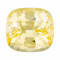 Yellow Sapphire Loose Gemstone Unheated 7.49x7.02mm Cushion 2.31ct