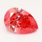 1.23ct Vivid Pink Pear Shape Lab-Grown Diamond VS1 Clarity IGI Certified