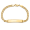 14k Yellow Gold Mariner Link ID Bracelet