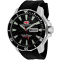 Seapro Men's Scuba Dragon Diver Limited Edition Black Dial and Bezel,
Black Silicone Watch