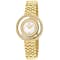 Christian Van Sant Women's Gracieuse White Dial, Yellow Stainless Steel Watch