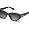 QUAY "NARROW DOWN" Black Cat Eye Frame / Smoke Polarized
Lenses Sunglasses
