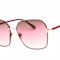 Tom Ford Shiny Bordeaux Frame / Gradient Brown Lenses Sunglasses