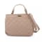 Badgley Mischka Sm Compartment Shoulder Bag w/Turn Lock/Detachable Strap
in Taupe