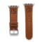 Gametime Pittsburgh Steelers Leather Band fits Apple Watch (38/40mm S/M
Tan). Watch not included.